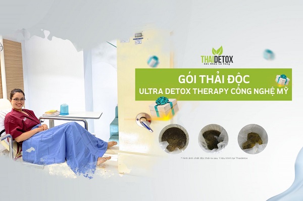 Gói thải độc – Ultra Detox Therapy Công Nghệ Mỹ